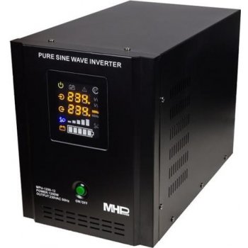 MHPower MPU-1200-12 12V/230V, 1200W, funkcia UPS, čistý sínus