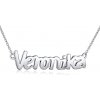 Silvego Strieborný náhrdelník s menom Veronika JJJ1862-VER