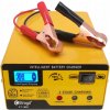 Nabíjačka autobatérií 12V 24V 15A mikroprocesor pre autobatérie a motocykle LCD displej FOXSUR
