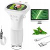 Digitálny mikroskop 1000X Prenosný 2'' IPS displej Biely USB
