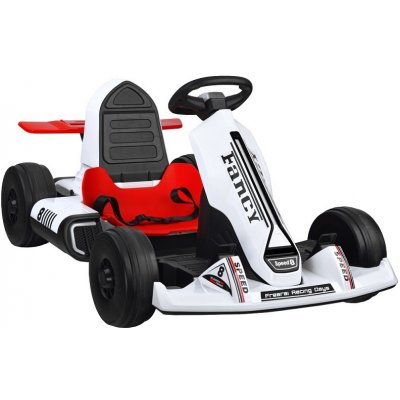 Joko Elektrická motokára Gokart, 2x30W motor, DO 2,4GHz, biela