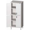 Skladová skříň křídlové dveře 900x700x2000 mm | STALGAST, 981577090 inox