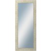 DANTIK - Zrkadlo v rámu, rozmer s rámom 50x120 cm z lišty PRAHA biela (2930)