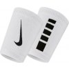 Nike Elite Double-Wide Wristbands 2P - white/black