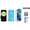 MULTIPACK - OLED displej iPhone 12/12 Pro + lepenie pod displej + 3D ochranné sklo + sada náradia