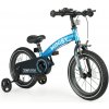 QPLAY Bicykel Miniby 3v1 Blue, vek 2 - 8 rokov čierna