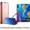 Otváracie Púzdro Luxria Clear View pre Huawei - Ružové pre Huawei: P30 lite