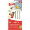 Lepiace štvorčeky APLI-TACK biele 75g