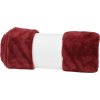 HOMESTYLING Flanelová deka 130 x 160 cm vínovo červená