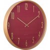Dizajnové nástenné hodiny 5996RD Karlsson 40cm