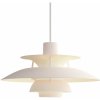 Louis Poulsen Závesná lampa PH 5 Mini Monochrome Pale blush