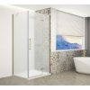 Gelco Trinity - Sprchový kút 110x90 cm, pravé, matné sklo/zlatá GT5690-11MR-G