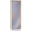 Andres Dvere do sauny PREMIUM 3R, grey, 686x1990 mm