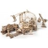 Ugears Drevená stavebnica 3D mechanické Puzzle Žeriav (356 dielov)