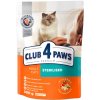 CLUB 4 PAWS Premium Sterilised. For adult sterilised cats 300 g