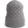 Art of Polo Pánska čiapka Beanie so vzorom Šedá