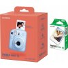 Instantný fotoaparát Fujifilm Instax Mini 12 modrý + náplne 10 kusov
