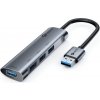 C-Tech UHB-U3-AL, USB HUB, 4x USB 3.2 Gen 1 UHB-U3-AL