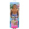 Mattel Barbie Plážová bábika Ken Tmavá koža GHW44
