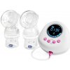 CHICCO Odsávačka materského mlieka duo elektrická Double pink 09199.40