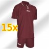 Sada 15x Royal Edson 2XS Červená červená/žltá