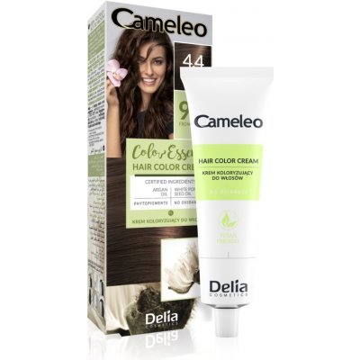 Delia Cosmetics Cameleo Color Essence farba na vlasy v tube odtieň 4.4 Spicy Brown 75 g