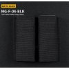 Wosport Fast type Double Molle na 9mm pistolové zásobníky černá