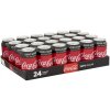 Coca Cola Zero plechovka 24 x 0,33 ℓ