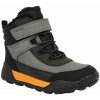 Chlapčenská zimná obuv Geox, J TREKKYUP B ABX Sivá,Čierna,Oranžová 35