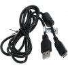 VHBW USB prepojovací kábel pre fotoaparáty Panasonic K1HA14AD0003 - neoriginálne