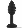 ToyJoy Anal Play Swirl Anal Plug Black