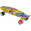 Enero skateboard plastová skateboard 22 palců graffiti