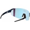 Neon SUPERFLY, Blue Night Shiny/ Super white Veľkosť: M/L Ľahké a dobre padnúce okuliare so zrkadlovou šošovkou