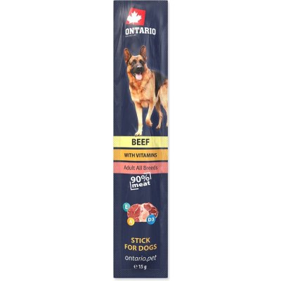 ONTARIO Stick for dogs beef 15g