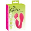 SMILE Panties rechargeable radio 2in1 vibrator pink