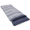 Vango BOREALIS SINGLE heathered grey print výška osoby do 190 cm - levý zip; Modrá spacák