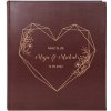 Svadobný album na fotografie s potlačou - Darček k svadbe, výročiu - 50 listov