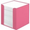 HERLITZ Blok kocka nelepená Herlitz Color Blocking 90x90x90mm indonézska ružov