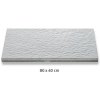Semmelrock Carat santino 80x40x4,2cm, Farby biela