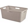CURVER Jute Koš na čisté prádlo Taupe 46l