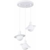 Sollux Lighting Hyperion závesné svietidlo 3x8 W biela SL.1357
