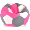 Gimme Five lopta 100x100 cm ružovo-bielo-sivá