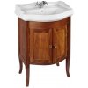 Sapho Retro skrinka 60x45x93 cm kúpeľňová skrinka pod úmývadlo stojaca buk 735140