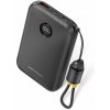 Vention 10000mAh Power Bank (USB-C + USB-C/USB-C/USB-A) 22.5W Black (FKAB0-C)