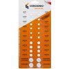 Gombíková batéria Vergionic CR2032 24 mAh 24 ks