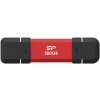 USB kľúč Silicon Power DS72 500 GB USB 3.2 červený (červený)