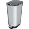 Strend Pro 2212714 - Kôš KIS Chic Bin Steel L, 50 lit., 44,5x29x60,5 cm, na odpad, s pedálom