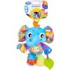 Playgro závesný slon Elly – senzorická plyšová hračka s hryzátkom