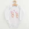 Detské body s potlačou New Baby Love Bears - 56 (0-3m)