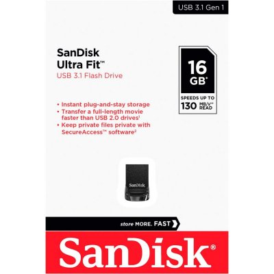 SanDisk Cruzer Ultra Fit 16GB SDCZ430-016G-G46